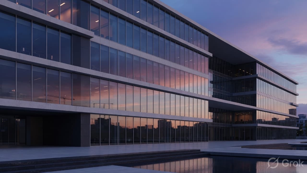 Institutional headquarters exterior